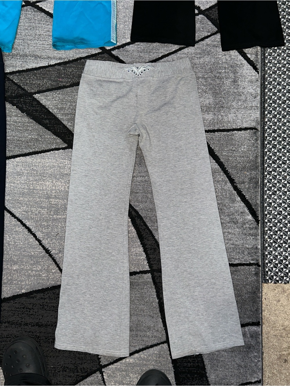 Mi Kids Gray Flare Sweatpants - Picture 2 of 3